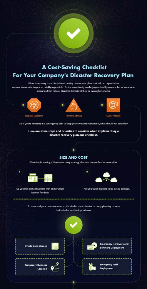 Disaster Recovery Plan Infographic